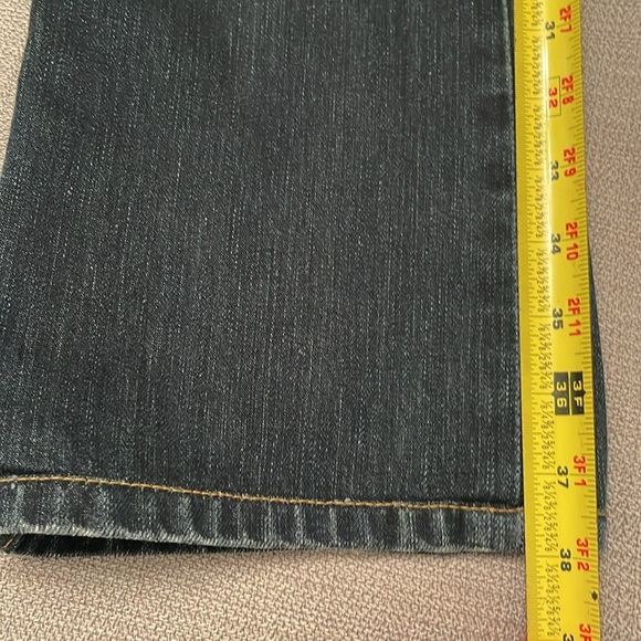 Levi’s Red Denim Blue Jeans 29x32 REDLOOP Flare - Picture 15 of 16